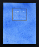 galerie Gmurzynska # YVES KLEIN, Naturometries # 2002, mint-