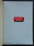 Gytaco # KNU-VISE # catalog , ca. 1930, nm