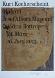 Quadrat Bottrop, Josef Albers Museum # KURT KOCHERSCHEIDT # poster 2013, mint-