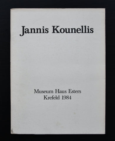 Museum Haus Esters # Jannis KOUNELLIS # + invitation, 1984, nm+