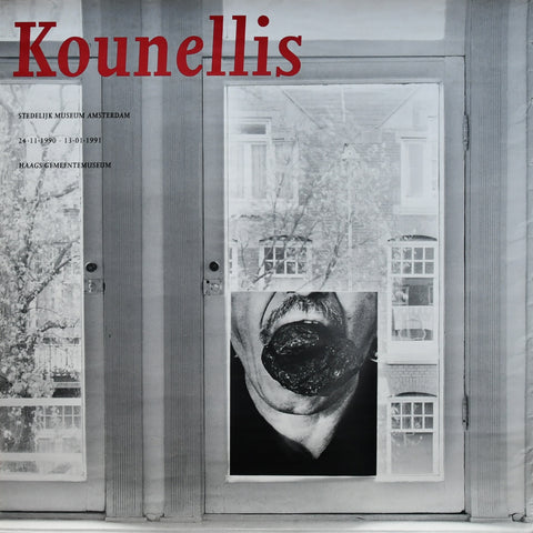 Stedelijk Museum # KOUNELLIS # 1990, vg+