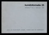 Pier van Dijk / Robert Joseph # KUNSTINFORMATIE 25 # 1980, mint-