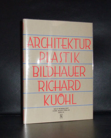 Richard Kuohl # ARCHITEKTUR PLASTIK BILDHAUER#1998,mint
