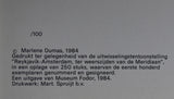 Marlene Dumas, Rene Daniels ao # REYKJAVIK- AMSTERDAM incl. the LAVA-EDGE# 1983, 250 copies, nm+