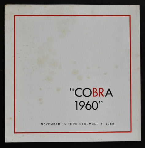 Lefebre gallery # COBRA 1960 # 1960, nm