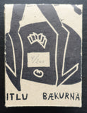Valgarosson ao # LITLU BÆKURNAR # ed. 200, 12 mini books in box, 1983, nm++