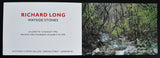 Anthony d'Offay gallery # RICHARD LONG, Wayside Stones # 1993, invitation card, mint-