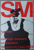 Stedelijk Museum # LUCEBERT # Wim Crouwel, poster, 1969, B-
