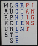 Stedelijk Museum # MARKUS LÜPERTZ # 1997, nm++