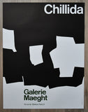 galerie Maeght # CHILLIDA # lithographed poster , Mint