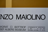 Josef Albers Museum , Bottrop # ENZO MAIOLINO # original silkscreen.1997, mint-