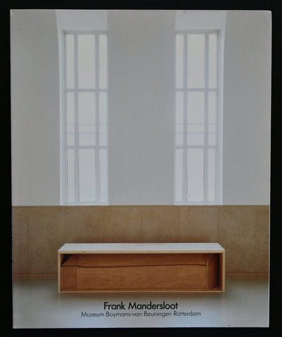Museum Boymans van Beuningen # FRANK MANDERSLOOT # 8vo London, 1992, mint-