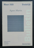 Stedelijk Museum # Agnes MArtin # Bulletin, 1991, nm++