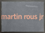 galerie Loerakker # MARTIN ROUS  JR # 1992, nm