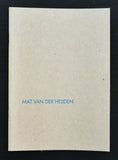 galerie Wanmsink # MAT VAN DER HEIJDEN # 1993, mint