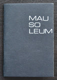 Peter Ensis # MAUSOLEUM # artist book ,ed. 100, mint-