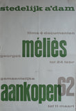 Stedelijk Museum # MELIES ao # poster, Willem Sandberg, 1963, nm
