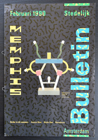 Stedelijk Museum, Bulletin # MEMPHIS # 1990, nm
