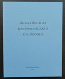 Galerie Bruno Mory # MEURDRA, ROZAND, SIMONDS # 2005, mint-