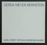 Karl Ernst Osthaus Museum # GERDA MEYER BERNSTEIN # 1982, mint