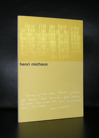 Stedelijk Museum # HENRI MICHAUX # Crouwel, 1964,nm+
