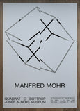 Josef Albers Museum # MANFRED MOHR # original silkscreen, 1998, nm