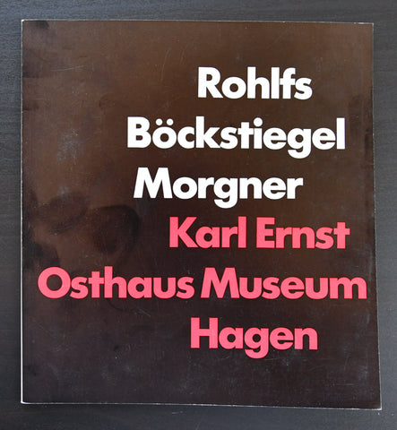 Karl Ernst Osthaus # ROHLFS BOCKSTIEGEL MORGNER # 1975, nm