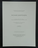 galerie Willy Schoots # RICHARD MORTENSEN # invitation, 1996, nm++