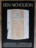 Josef Albers Museum, Bottrop # BEN NICHOLSON # 1989, mint