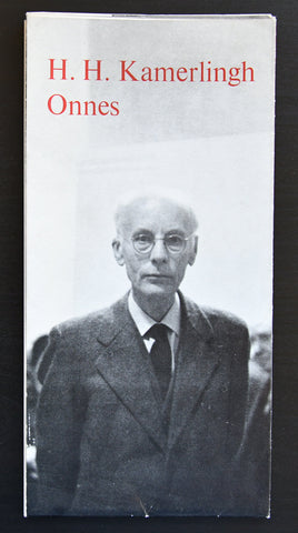 H.H. Kamerlingh Onnes, ca. 1960, nm+ incl. tent lijst, nm