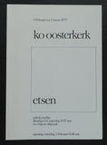 galerie Asselijn # KO OOSTERKERK # invitation, 1979, mint