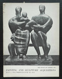 Museum of Modern Art # PAINTING AND SCULPTURE AQUISITIONS# 1950, vg