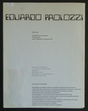 Stedelijk Museum,seriegrafie#EDUARDO PAOLOZZI#Crouwel,1968, vg++/nm--