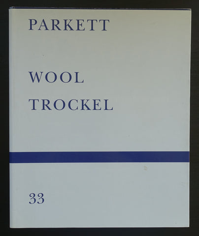 Parkett # Christopher Wool / Trockell # no 33, 1992, nm