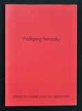 Galerie Schloss Oberhausen # WOLFGANG PETROVSKY # 1990, mint-