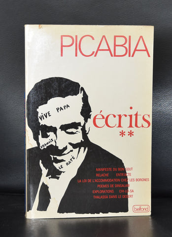 Belfond # PICABIA , Ecrits 1921-1953 # 1978, nm