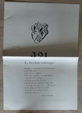 Ronny van de Velde , Dada # PICABIA, LA Sainte Vierge/box # + Pochoirprint Satie, 1993