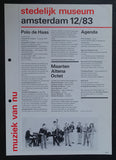 Stedelijk Museum # POLO DE HAAS # Muziek van Nu, 1983, mint-