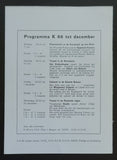 Filmliga ao # PROGRAMMA K 66 # ca. 1970, nm+