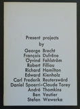 galerie Leger, Filliou/Kienholz ao # PRESENT PROJECTS # 1976, nm