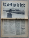 Roger Raveel # RAVEEL OP DE LEIE # 1971, nm+