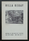 Museum of Non-Objective Painting # HILLA REBAY # 1948, nm-