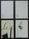 Anna Reinders # PORTFOLIO, incl. 16 original pen drawings# ca. 2000, mint-