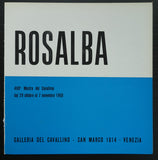 Galleria del Cavallino # ROSALBA # 1960, nm