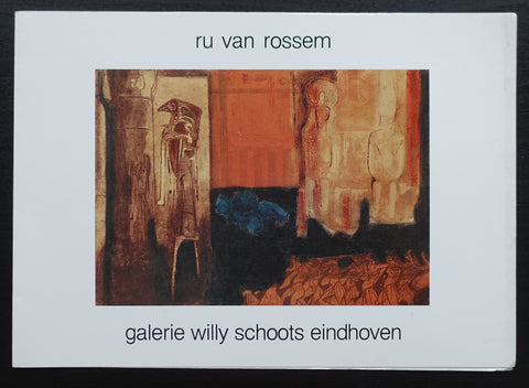galerie Willy Schoots # RU VAN ROSSEM # invitation, 1988, nm+