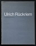 van Abbemuseum # ULRICH RÜCKRIEM # design Walter Nikkels , 1977, nm