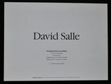 Waddington galleries # DAVID SALLE # invitation card, 1989, mint-