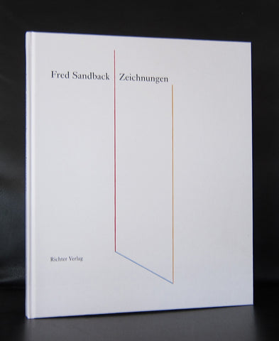 Fred Sandback #  ZEICHNUNGEN # Richter Verlag, 2014, Mint