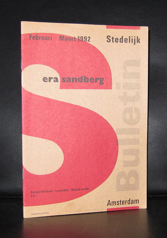 Stedelijk Museum, dutch typography # era SANDBERG # 1992, mint