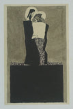 Egon Schiele # COUPLE WITH CHILD, ca. 1910 #  reprint 2000, mint-
